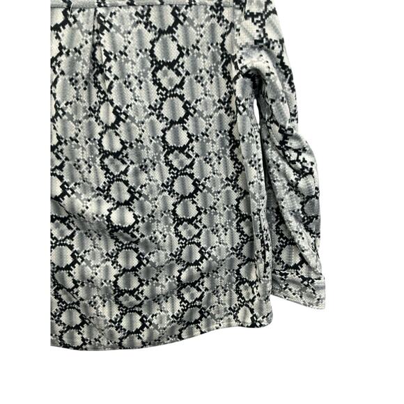 SIMPLY SOUTHERN Shacket - Snake Gray/Black- Size XL -New NWT - Picture 4 of 11